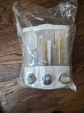 Better Living Trio Shower Dispenser | 3 Chamber Wall Mount | NEW